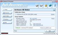 Screenshot programu Ad-aware SE 1.06 