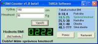 Screenshot BMI Měrka  1.0 beta 1