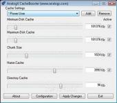 Screenshot programu CacheBooster 1.01 