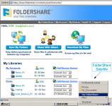 Screenshot programu FolderShare 2.5.10 