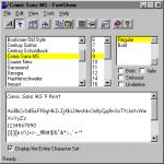 Screenshot programu FontShow 3.7 
