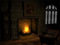 Screenshot programu Old Fireplace Animated Wallpaper 5.07 