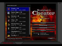 Screenshot programu Scorpions WinCheater 2.07 
