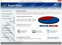 Screenshot programu SuperRam 6.4.29.2013 