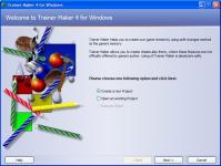 Screenshot programu Trainer Maker  4 