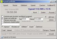 Screenshot programu Vypnutí PC 1.0 