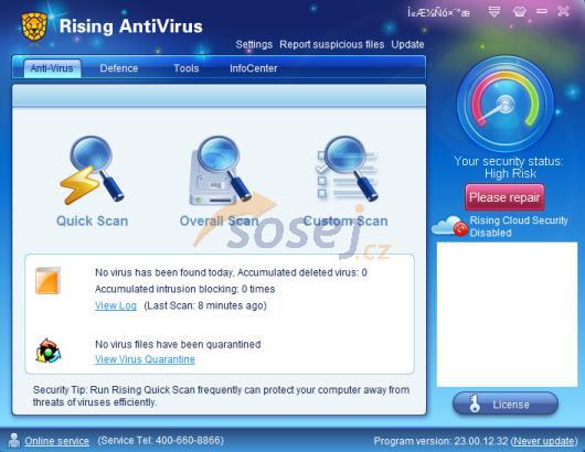 rising antivirus 20.56